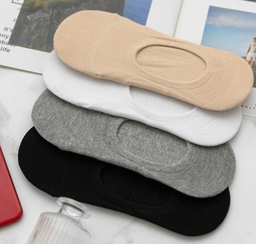 <b>[1+1 Special Offer]</b> No Slipping Off! Cotton No-Socks (Couples)