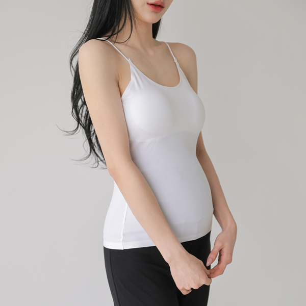 <b>[1+1 Special Offer]</b> Nudie Cooling Mesh Sleeveless Top 2-Piece Set