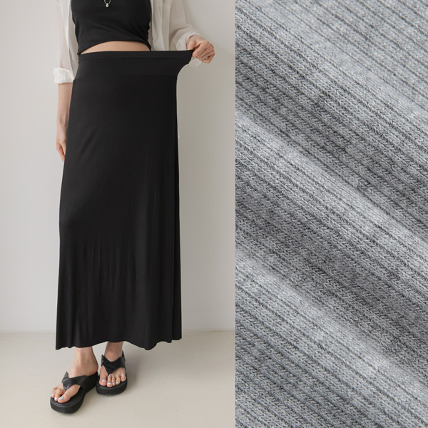 Maternity*Light Modal Maternity Skirt (Half Seamless Belly Belt)