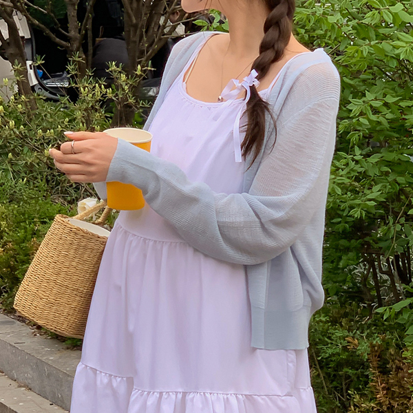 Maternity*Goslin linen cardigan