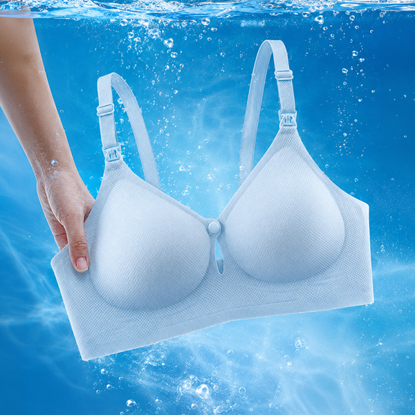 <b>[Restocked/Special Offer on 2 Types/Summer Popular]</b> [Air Fit] Cool Light Mesh Bra 2-Piece Set (Full-Fit Mold) (BC Cup/XL-5XL)