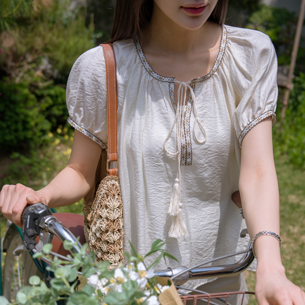 Maternity*Natural Mood Ethnic Blouse