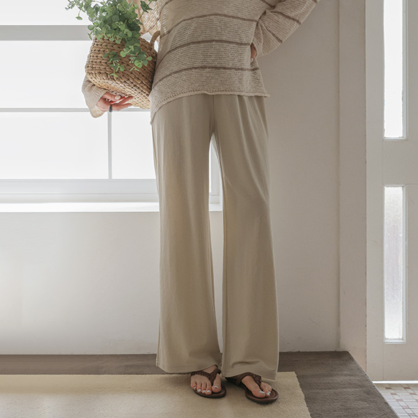 Maternity*Harin Back Elastic High Maternity Pants