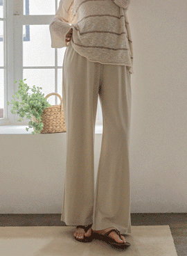 Maternity*Harin Back Elastic High Maternity Pants