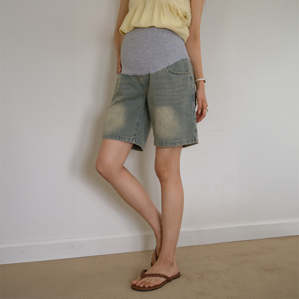 Maternity*Wide Cover Part-4 Maternity Shorts
