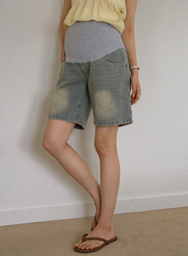 Maternity*Wide Cover Part-4 Maternity Shorts