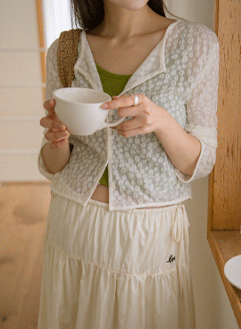 Maternity*Sun Protection Flower Summer Cardigan