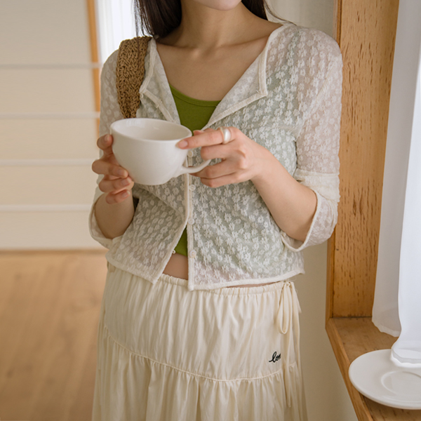 Maternity*Sun Protection Flower Summer Cardigan