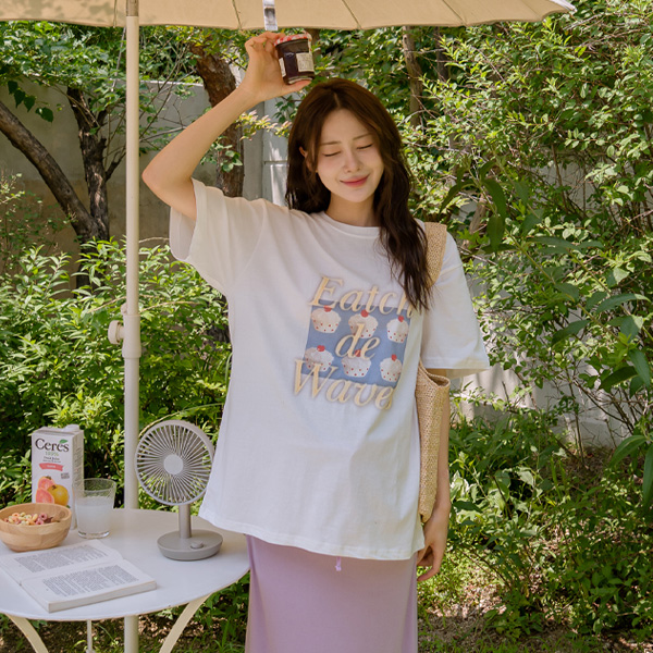 Maternity*Sweet Muffin Boxy T-shirt