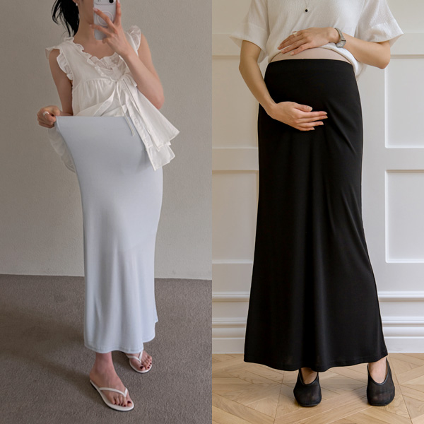 Maternity*Cooling Maxi Lower Body Cover Maternity Skirt