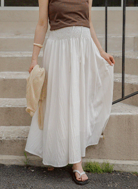 Maternity*Touch Smoke Ribbon Maternity Skirt