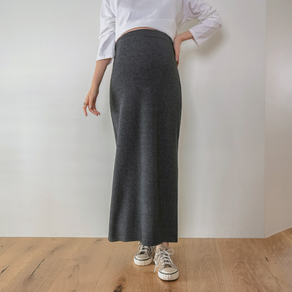 [S-made] Maternity*Simple Long Maternity Skirt