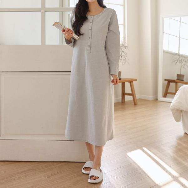 [S-made] Nursing Wear*Airy All Day Nursing Dress (Eco-friendly Material)[Iskra]