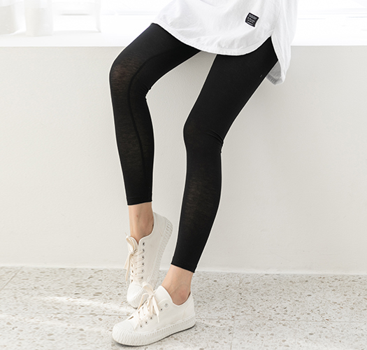 Maternity*Premium Soft Tencel Length Maternity Leggings