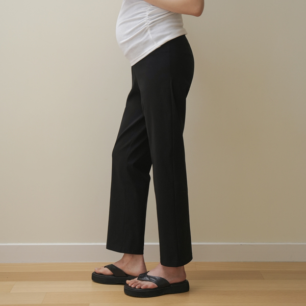 <b>[Over 20,000 Sold / Insane Stretch / Summer Uniform Item💙]</b> Maternity*Addiction light Maternity Pants