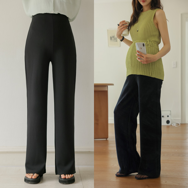 <b>[Over 6,000 Sold / Short Length Added]</b> Maternity*Comfortable High Light Maternity Pants
