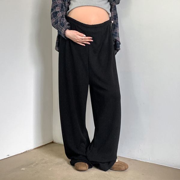 <b>[Over 7,000 Sold✨/Suitable for Postpartum Wear]</b> [S-made] Maternity* Daily Over-Wide Maternity Pants