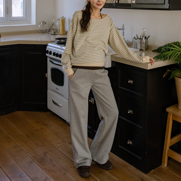 [Fine Thanks] Maternity* New Comfortable Wide Maternity Pants
