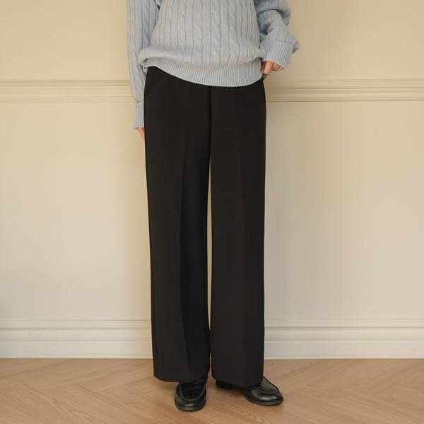 [S-made] Maternity*Holic Cheese Wide Maternity Pants