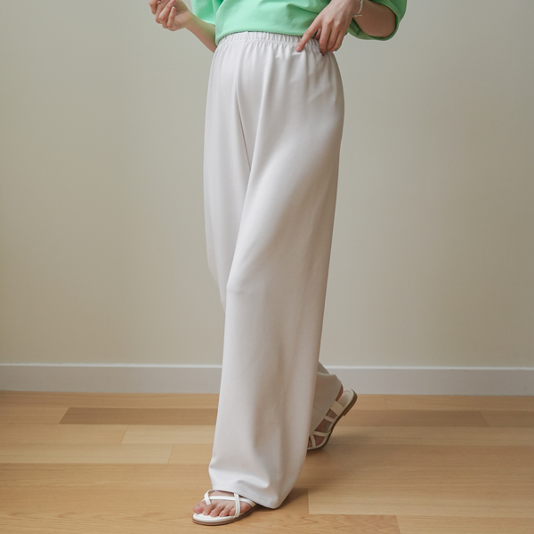 [S-made] Maternity* Daily Over-Wide Summer Maternity Pants