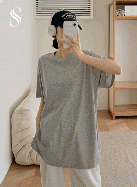 [S-made] Maternity*Washable Premium Loose Fit Maternity T-shirt