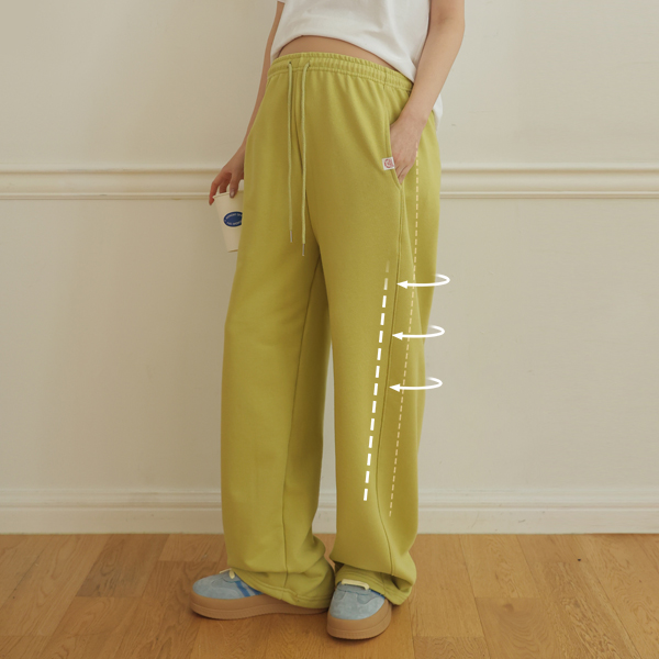 <b>[2WAY/Postpartum/Daily Pants]</b> [S-made] Maternity*Attachment Label Point Two-Way Maternity Pants