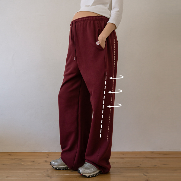 <b>[2WAY/Postpartum/Daily Pants]</b> [S-made] Maternity*Attachment Label Point Two-Way Maternity Pants