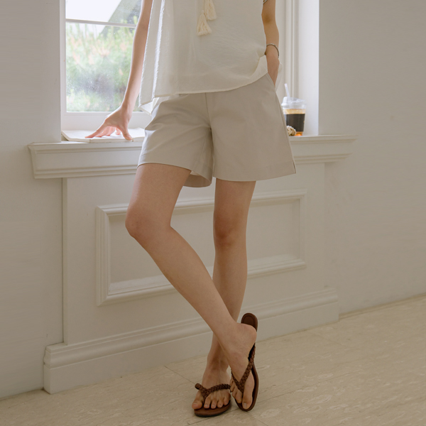 <b>[Exclusive to Our Online Store][Summer Shorts/Stretchy Spandex/Flatness Coverage]</b> [S-made] Maternity*Beautiful Line Summer Maternity Shorts
