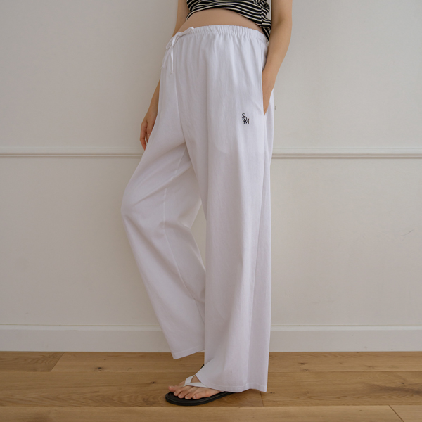 <b>[Limited Quantity SALE]</b> [S-made] Maternity*Soft Cotton Embroidery Point Maternity Pants