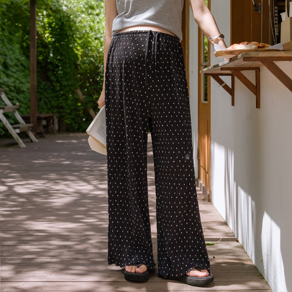 <b>[Super Comfortable/Summer Uniform]</b> [S-made] Maternity* Daily Printed Pleated Maternity Pants