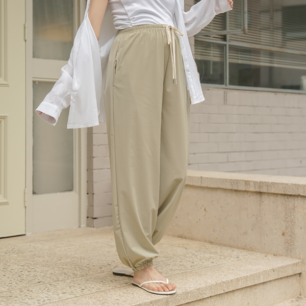 <b>[Limited Quantity SALE]</b> [S-made] Maternity* Iceholic String Joggers Maternity Pants