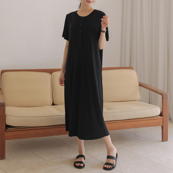 <b>[Limited Quantity SALE]</b> [Coolity] Nursing Wear*Cooling Touch 10-Second Nursing Dress