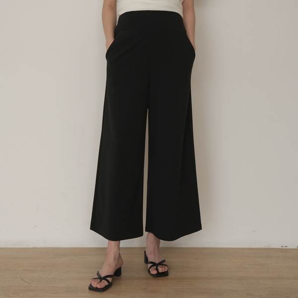 <b>[Limited Quantity SALE]</b> [S-made] Maternity*Tangle Cheese Spandex Wide Maternity Pants