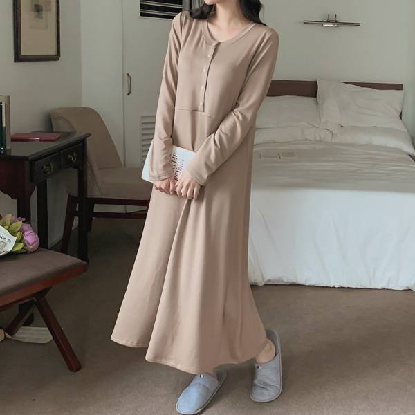 <b>[Limited Quantity SALE]</b> Nursing Wear*Slim 10-Second Nursing One Piece
