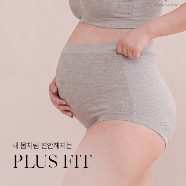 <b>[Big size MD Recommended👍/New Arrival Special]</b> [Plus Fit] Premium Seamless Maternity Panties (66~99 Big size OK)