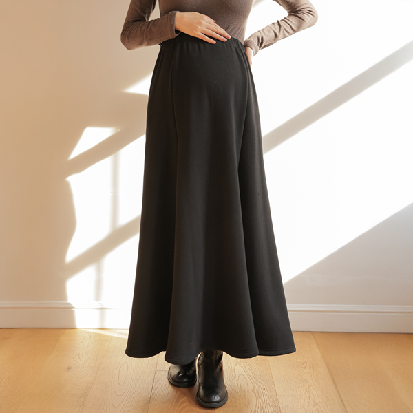 [Fleece-lined Mink / Winter Skirt] [S-made] Maternity* All Day Warm Mink Mermaid Maternity Skirt