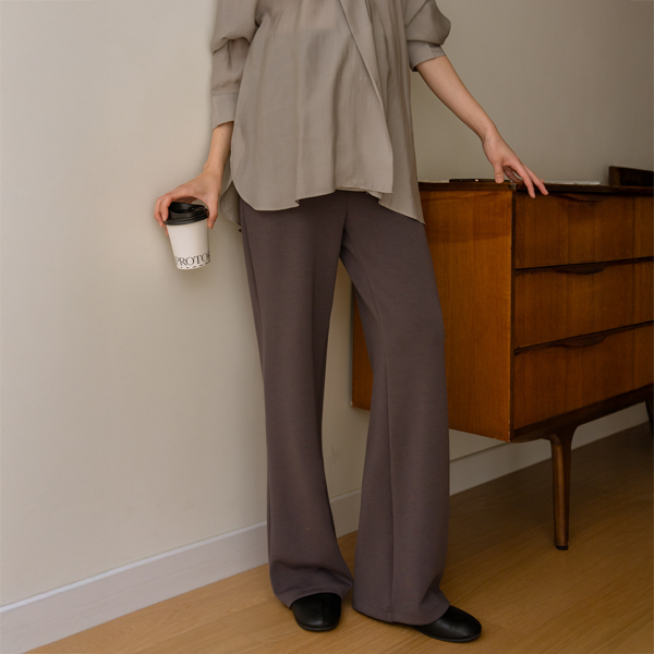 <b>[Free Shipping][Over 20,000 Sold🏆/Select Length/Comfortable Stomach Fit/Daily Wear]</b> [S-made] Maternity*Comfortable High Maternity Pants [Ella Fit]
